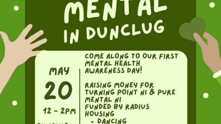 Featured image for Community in Action, Mental Health Awareness week in Dunclug